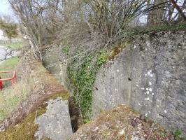 Ligne Maginot - TETING SUD (3°CIE 146°RIF) - (PC de Sous-Quartier) - L'entrée de gauche