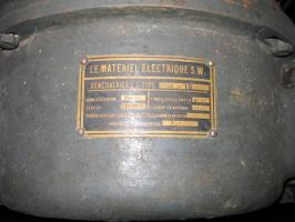 Ligne Maginot - BUCHHOLZBERG (I / 79° RIF) - (Abri) - Plaque de la génératrice
Visite fin 90 avec la BA901