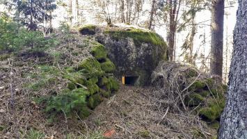 Ligne Maginot - FM40 - BETZENTHAL 3 - (Blockhaus pour arme infanterie) - Le créneau latéral droit