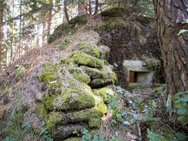 Ligne Maginot - FM40 - BETZENTHAL 3 - (Blockhaus pour arme infanterie) - Le créneau latéral gauche