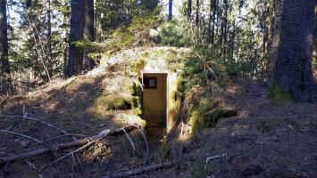 Ligne Maginot - FM40 - BETZENTHAL 3 - (Blockhaus pour arme infanterie) - L'entrée