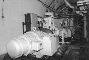 Ligne Maginot - CROUPE DU RESERVOIR - (Abri actif) - L'usine électrique
Groupe électrogène à moteur BAUDOUIN DB2