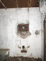 Ligne Maginot - GUNSTHAL COL EST - (Blockhaus pour arme infanterie) - Créneau FM principal, avec goulotte à grenades