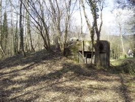 Ligne Maginot - NAGELSTHAL - (Blockhaus pour arme infanterie) - Vue sur la chambre de tir sud