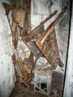 Ligne Maginot - GUNSTHAL FERME OUEST - (Blockhaus pour arme infanterie) - La cloche GFM sabotée par les allemands