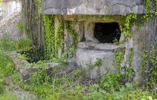 Ligne Maginot - WIDSAL SUD - (Blockhaus pour arme infanterie) - Détail du créneau Nord