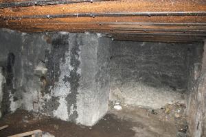 Ligne Maginot - SCHWANG - (Blockhaus pour arme infanterie) - Vue intérieure de l'entrée