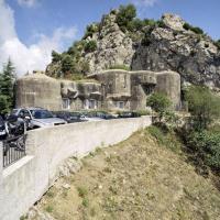 Ligne Maginot - SAINTE AGNES (SAG) - EO9 - (Ouvrage d'artillerie) - Bloc 2
Vue générale extérieure du bloc 2 (sud), à gauche le poste observatoire avec cloche VDP.