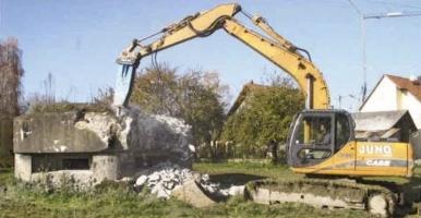 Ligne Maginot - WERB (Blockhaus pour canon) - 