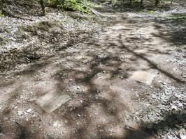 Ligne Maginot - BIESENBERG Bis - (Barrage de Route) - Les vestiges d'un barrage de route