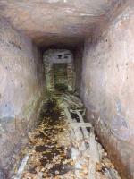 Ligne Maginot - BIESENBERG - OBS AVANCé - (Observatoire d'artillerie) - Galerie latérale taillée dans le roc