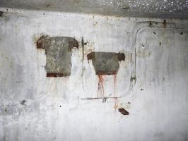 Ligne Maginot - D4 - (Chambre de coupure - Avec central) - L'intérieur vide