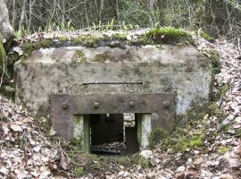 Ligne Maginot - Créneau frontal - Créneau du canon antichar