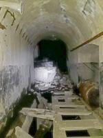 Ligne Maginot - DEPOT - (Abri) - Galerie en bas d'un escalier