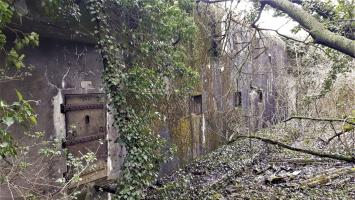 Ligne Maginot - BUCHHOLZBERG (I / 79° RIF) - (Abri) - L'entrée Ouest et la façade
