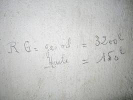 Ligne Maginot - BUCHHOLZBERG (I / 79° RIF) - (Abri) - Inventaire de la réserve général d'huile et d'essence
Curieusement cette note se trouve dans la réserve de vivres, changement d'affectation du local ?