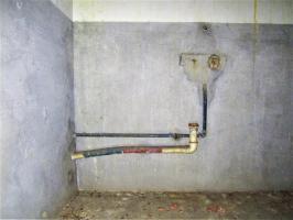 Ligne Maginot - HOFFEN - (Abri) - Chambre d'officiers n°39
Emplacement d'un lavabo