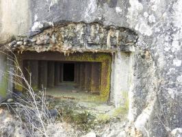 Ligne Maginot - PONTPIERRE NORD 1 - (Blockhaus pour arme infanterie) - Le créneau mitrailleuse