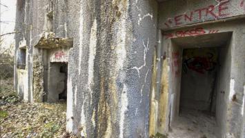 Ligne Maginot - MC23B - MC25 - (Blockhaus lourd type STG / STG-FCR - Double) - Les entrées