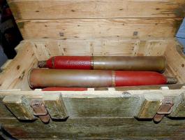 Ligne Maginot - AC1B - MC22 - LA COSTAUDE - (Casemate d'artillerie) - Munitions de 75 mm
