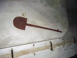 Ligne Maginot - GRAND HOHEKIRKEL - (Ouvrage d'artillerie) - Niche pour une pelle dans le galerie principale.