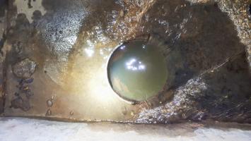 Ligne Maginot - FREUDENBERG (QUARTIER SCHIESSECK - I/37° RIF) - (Abri) - Le conduit d'évacuation des eaux