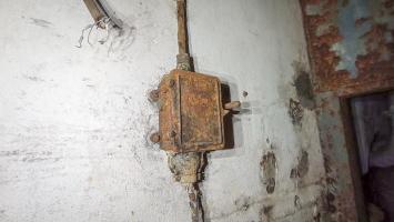 Ligne Maginot - FREUDENBERG - (Observatoire d'artillerie) - Boitier de commande du ventilateur