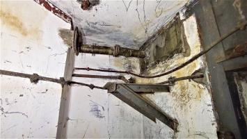 Ligne Maginot - REYERSVILLER - (Abri) - Support du ventilateur de mise en surpression de la caponnière