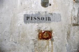 Ligne Maginot - REYERSVILLER - (Abri) - Inscription 'pissoir'
