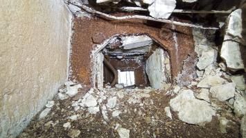 Ligne Maginot - SCHMELZBACH OUEST - (Casemate d'infanterie) - Créneau FM de façade