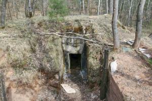 Ligne Maginot - GRAND WOLFSCHACHEN - (Blockhaus pour arme infanterie) - Vue de l'entrée