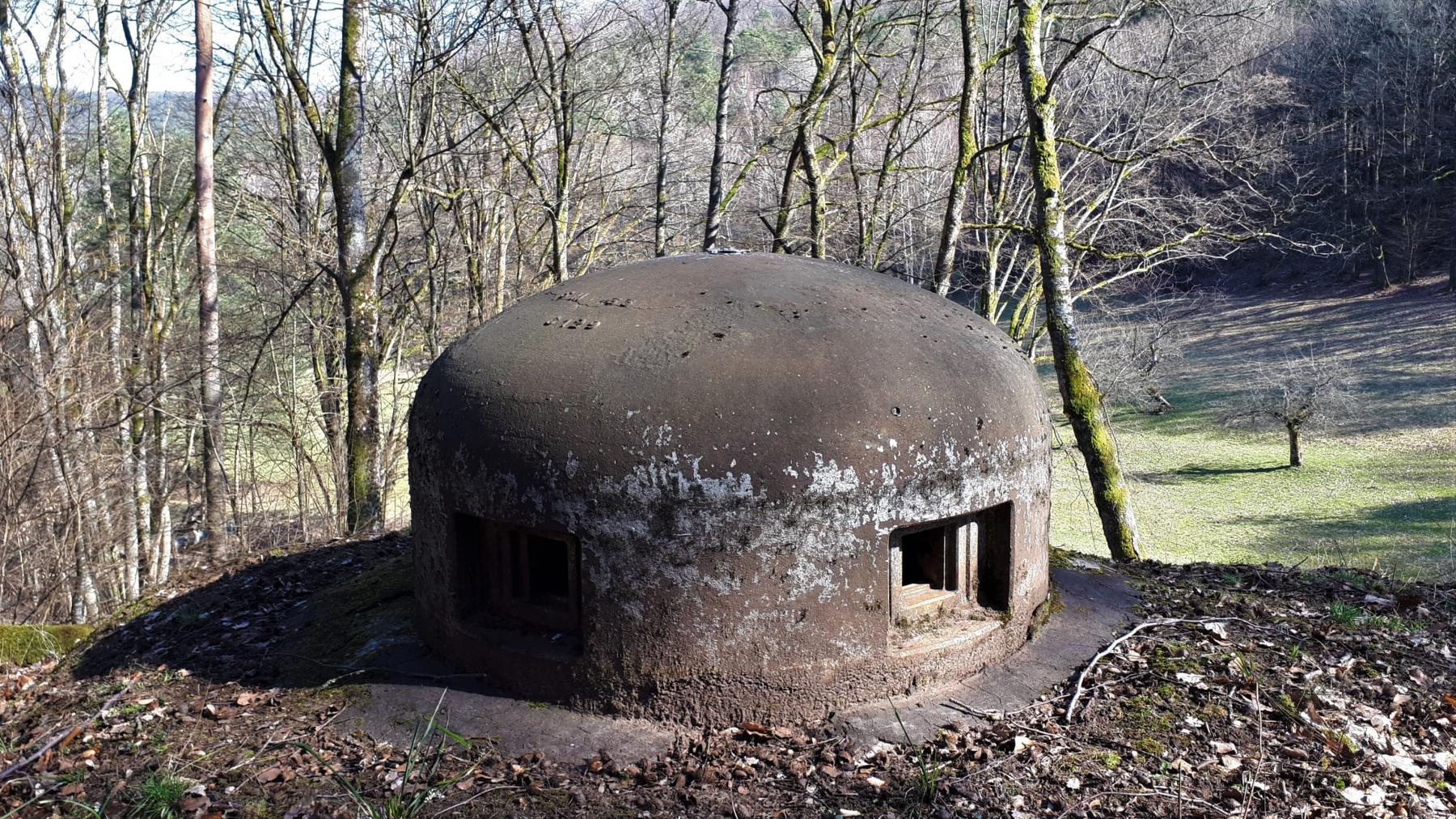 Ligne Maginot - GUNSTHAL FERME OUEST - (Blockhaus pour arme infanterie) - La cloche GFM