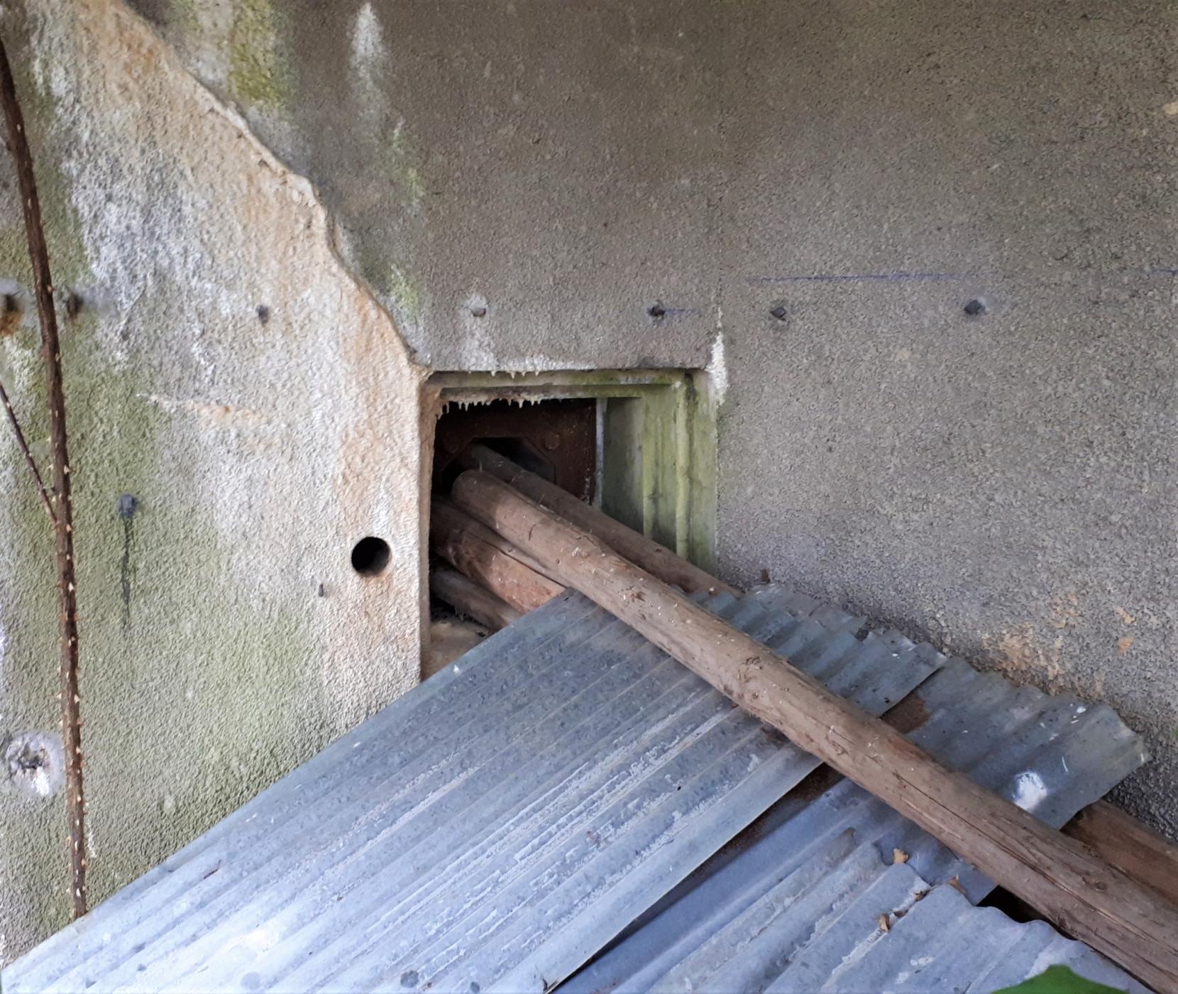 Ligne Maginot - HOFFEN - (Abri) - Caponnière FM de l'entrée Nord