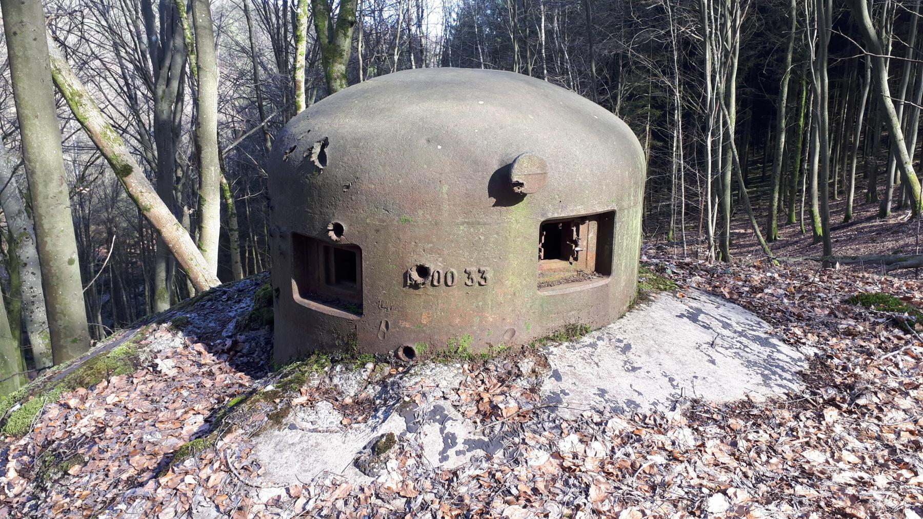 Ligne Maginot - MARKBACH - (Blockhaus pour arme infanterie) - Cloche GFM