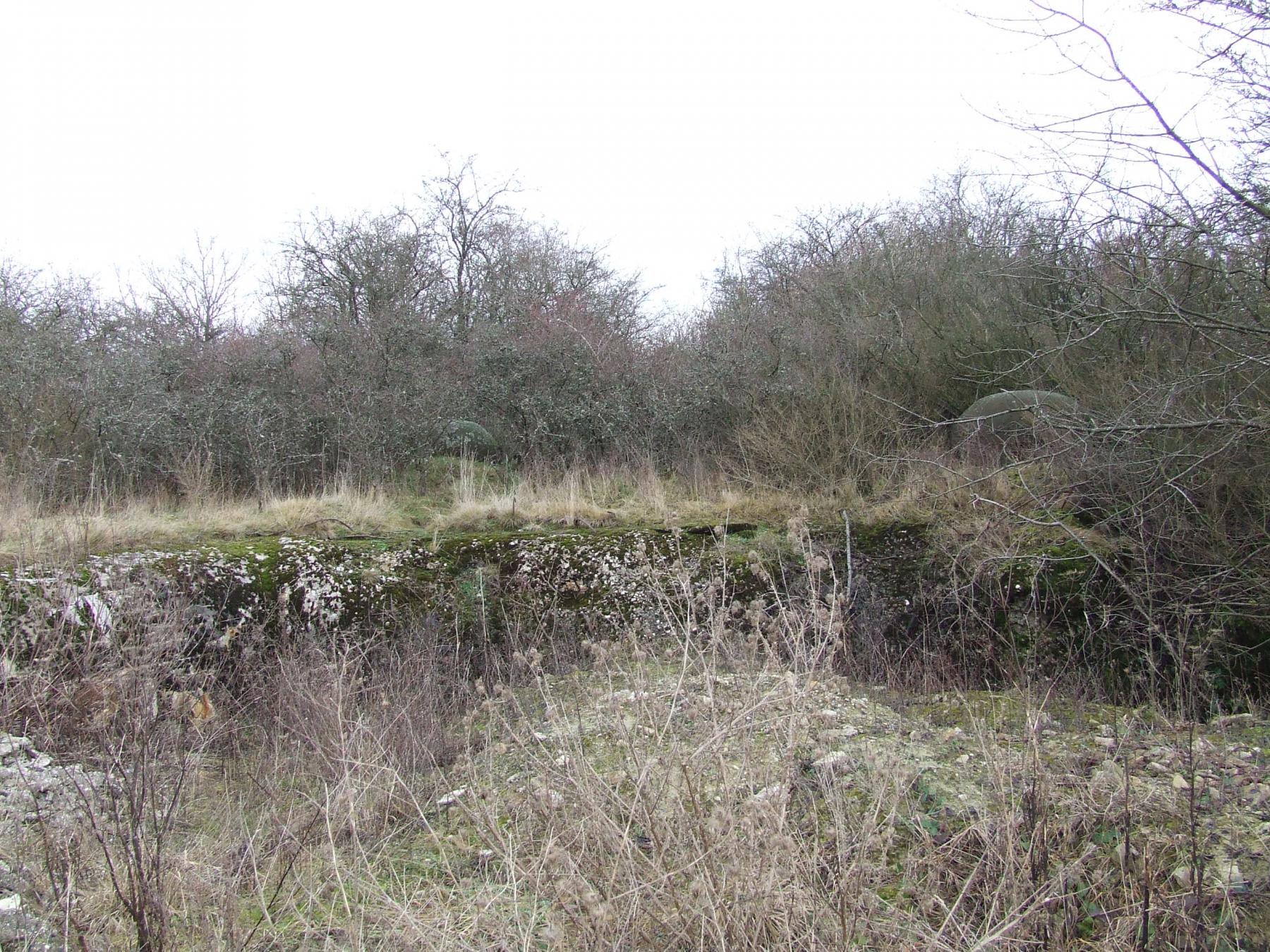 Ligne Maginot - LAUDREFANG - A37 - (Ouvrage d'infanterie) - Bloc 4
Etat après merlonnage