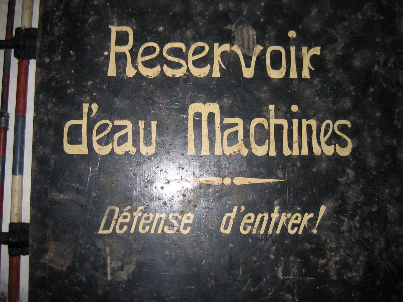 Ligne Maginot - BUCHHOLZBERG (I / 79° RIF) - (Abri) - Entrée de l'usine, la porte a été changée par l'occupant
Visite fin 90 avec la BA901