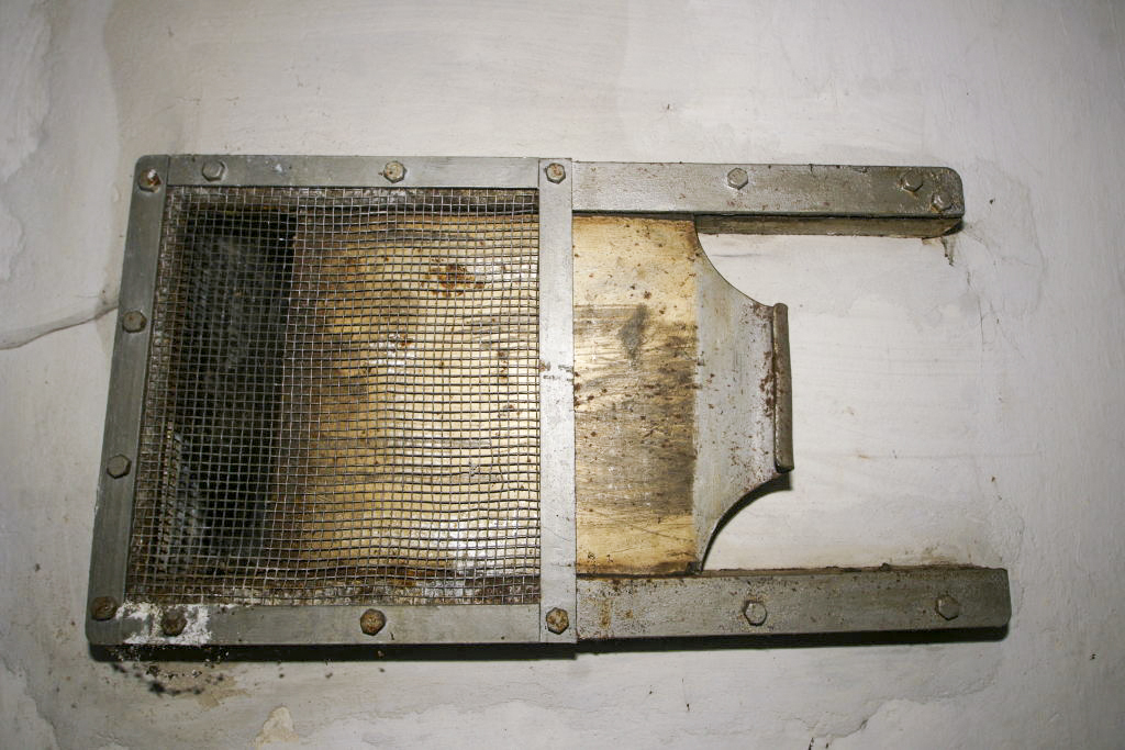 Ligne Maginot - BUCHHOLZBERG (I / 79° RIF) - (Abri) - Prise d'air dans le couloir permettant la recirculation de l'air intérieur dans la batterie de chauffe