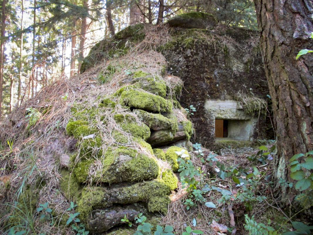 Ligne Maginot - FM40 - BETZENTHAL 3 - (Blockhaus pour arme infanterie) - Le créneau latéral gauche