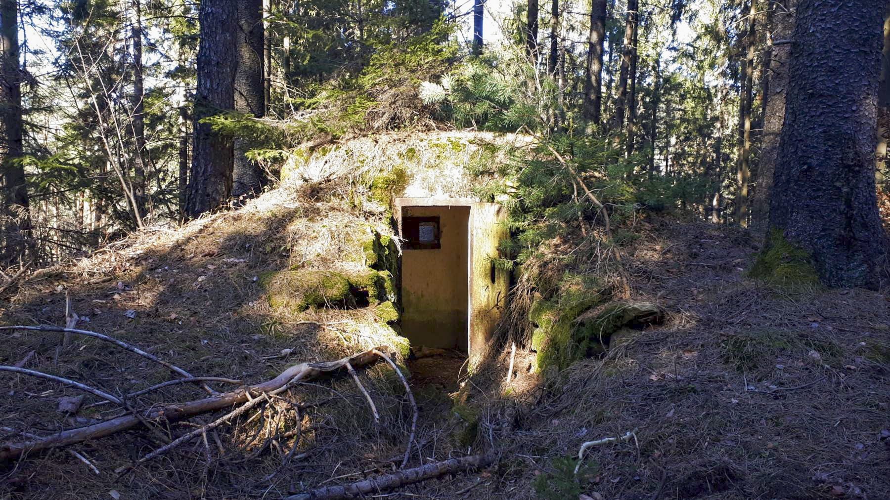 Ligne Maginot - FM40 - BETZENTHAL 3 - (Blockhaus pour arme infanterie) - L'entrée