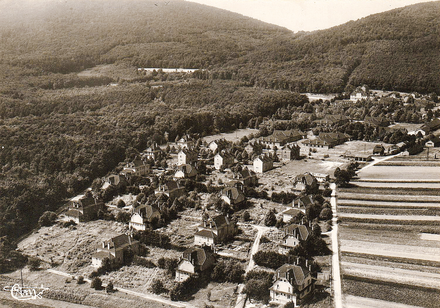 Ligne Maginot - DRACHENBRONN - (Camp de sureté) - Vue aérienne - Inconnu