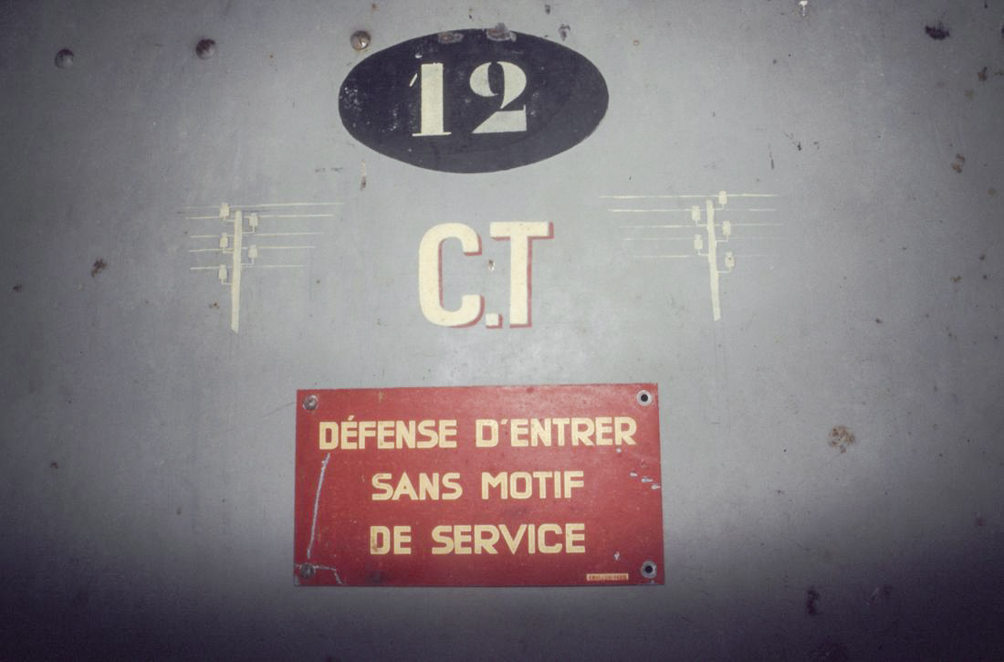 Ligne Maginot - CROUPE DU RESERVOIR - (Abri actif) - Visite en 1991 avec Génie de Nice