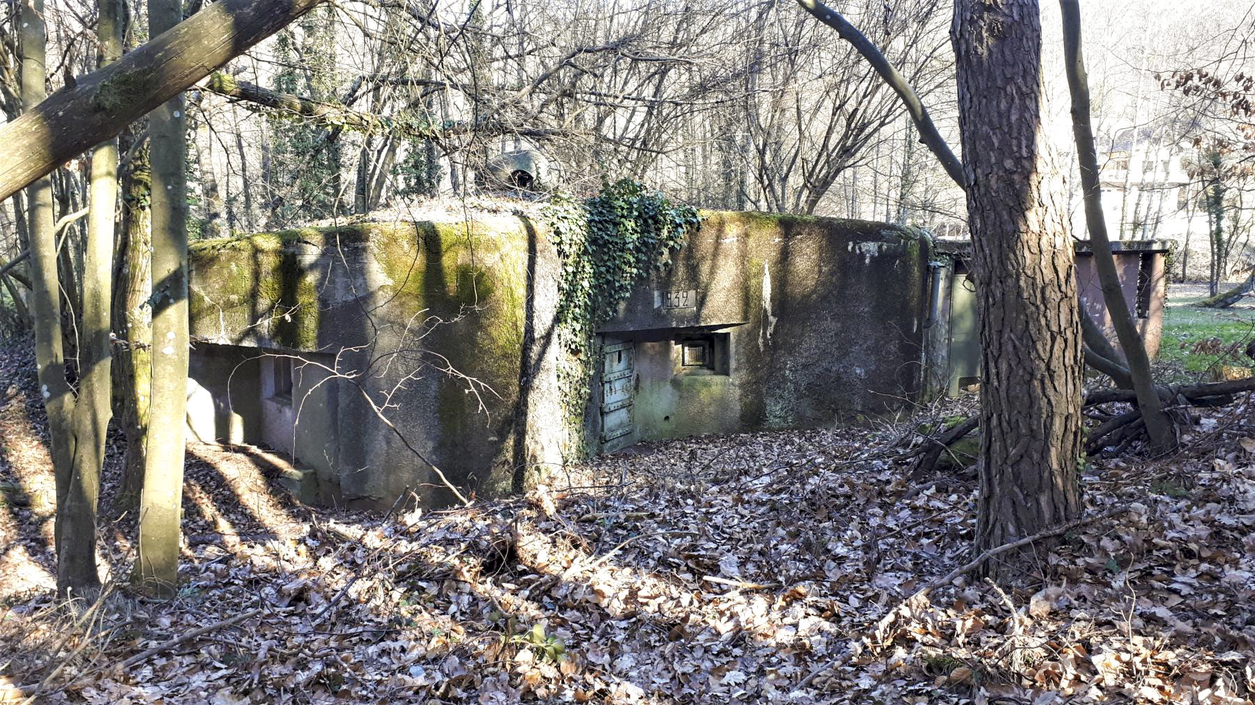Ligne Maginot - NAGELSTHAL - (Blockhaus pour arme infanterie) - Façade de l'entrée