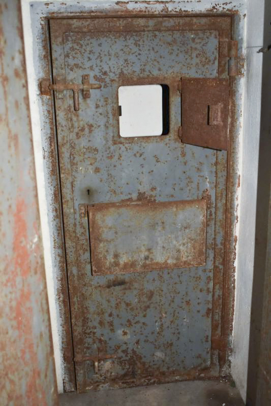 Ligne Maginot - ACHEN NORD - (Casemate d'infanterie) - Cabine téléphonique (porte intérieure)
