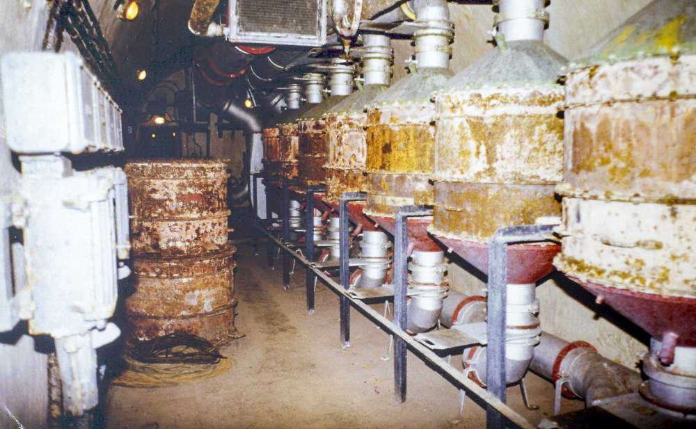 Ligne Maginot - SAINT ROCH (SHR) - (Ouvrage d'artillerie) - Salle de neutralisation des gaz.