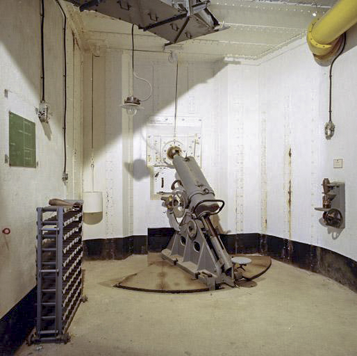 Ligne Maginot - SAINTE AGNES (SAG) - EO9 - (Ouvrage d'artillerie) - Bloc 2
Niveau 2 (soubassement), casemate cuirassée pour mortier de 81 mle 32