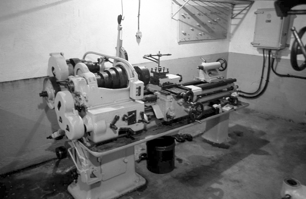Ligne Maginot - SAINTE AGNES (SAG) - EO9 - (Ouvrage d'artillerie) - L'atelier