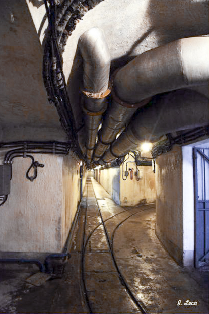 Ligne Maginot - SAINTE AGNES (SAG) - EO9 - (Ouvrage d'artillerie) - Galerie de l'ouvrage.