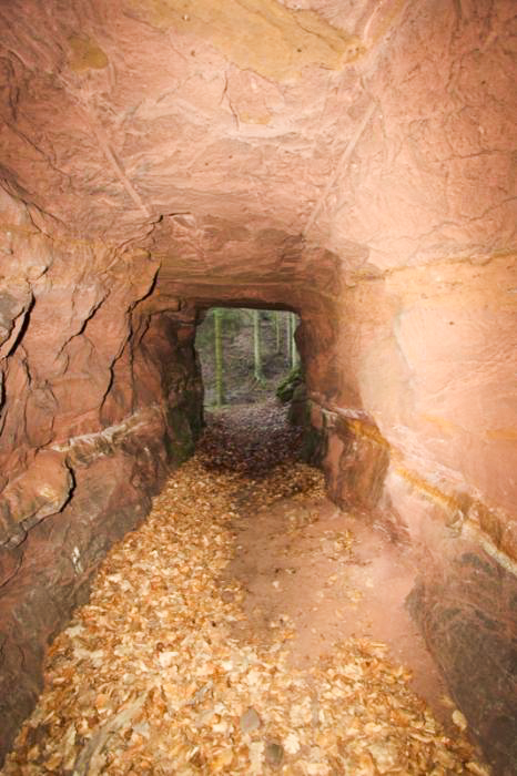 Ligne Maginot - INGWILLER - GEBIRGSWALD (RFL ET/OU 43° CAF) - (PC de Région Fortifiée) - Galerie d'accès, transversale, communiquant avec la galerie longitudinale - Antoine SCHOEN