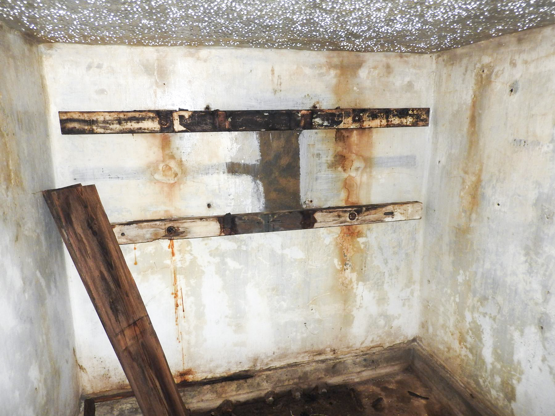 Ligne Maginot - C2 - (Chambre de coupure) - L'intérieur de la chambre de coupure