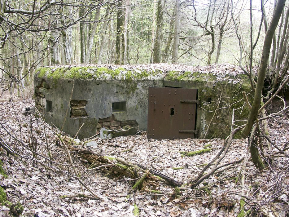 Ligne Maginot - DACHSECK 1 (Blockhaus pour canon) - Caponnière et entrée du canon antichar - Pascal LAMBERT